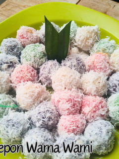 Foto resep Klepon Warna Warni