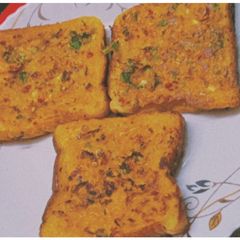 A picture of Besan Bread Toast.
