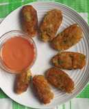 Croquetas de vegetales