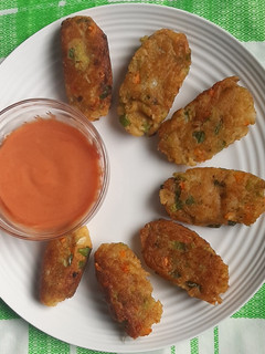Una foto de Croquetas de vegetales