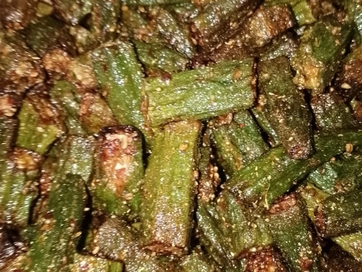 Recipe Masala bhindi which So Delicious
