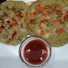 A picture of Moong Daal Uttapam.