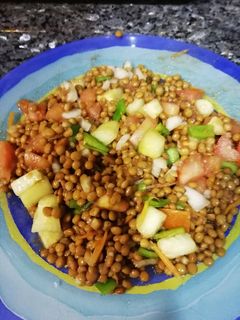Una foto de Vinagreta de verduras