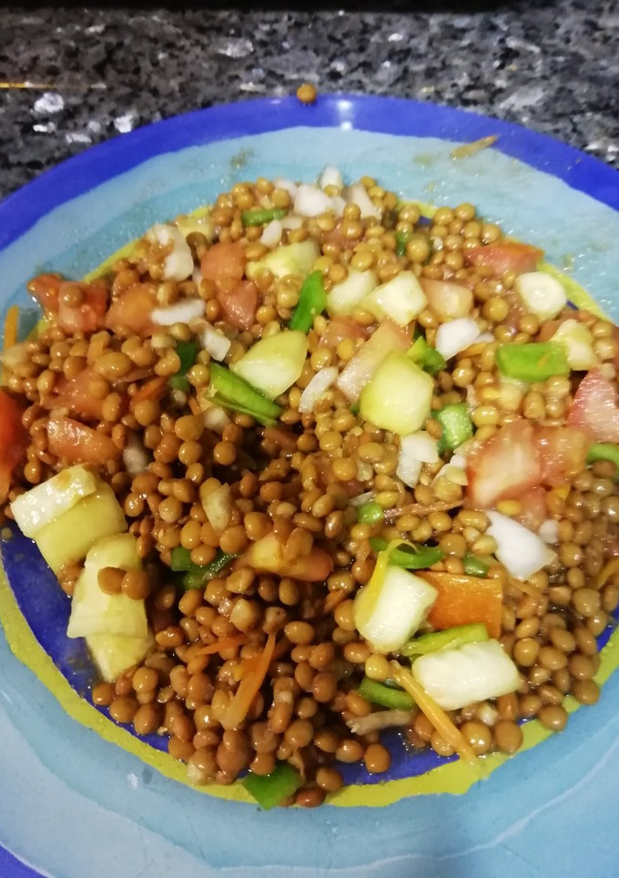 Una foto de Vinagreta de verduras