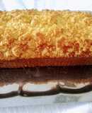 Budín de dulce de leche con crumble de coco 🥥🫙🏵️