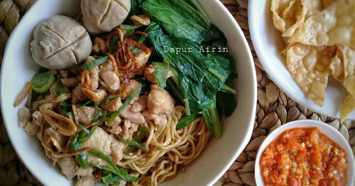 Resep Mie Yamin Mie Ayam Kering Oleh Dapur Airin Cookpad