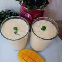 Mango shake without sugar ❤️ A picture of Mango shake without sugar ❤️.