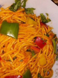A picture of Easy peasy spaghetti.