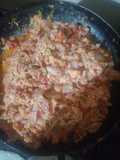 Eggs with Tomato and Onion