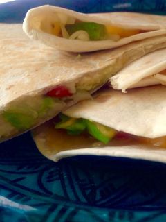 Una foto de Quesadillas vegetarianas