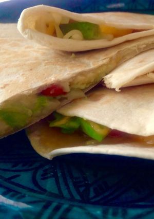 Una foto de Quesadillas vegetarianas