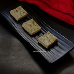 A picture of Gandharaj Bhapa Sandesh (Steamed Sandesh with Gandharaj Lime).