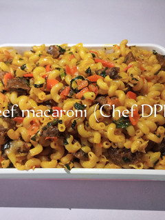 A picture of Classic beef Macaroni.