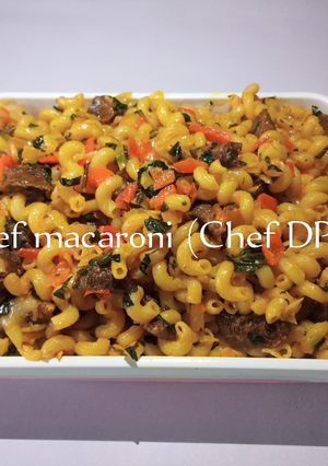 A picture of Classic beef Macaroni.
