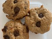 A picture of banana muffins