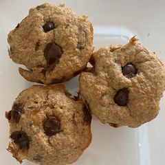 A picture of Fiber Banana Muffins.