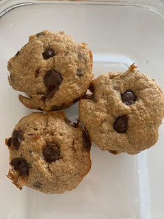 A picture of Fiber Banana Muffins.