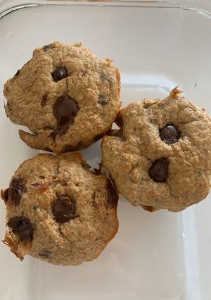 A picture of Fiber Banana Muffins.