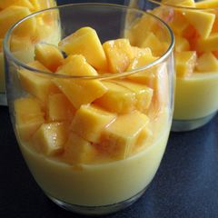 Mango Jelly Dessert A picture of Mango Jelly Dessert.