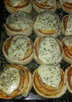 Una foto de Pizza arrollada!!!