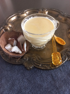 عکسی از دستور شیر طلایی وگان (گلدن میلک)