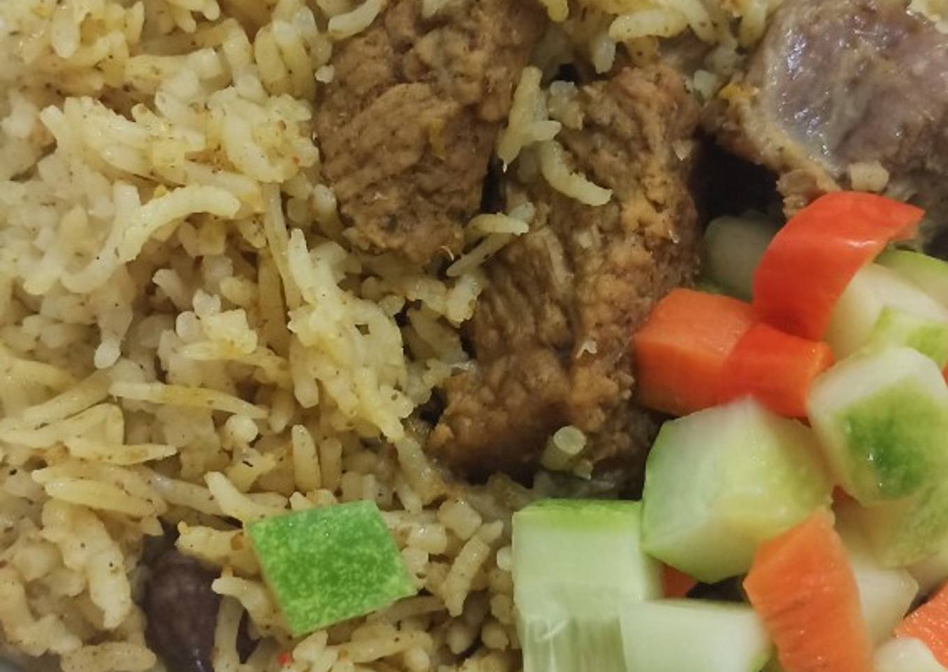 Nasi briyani Lahm