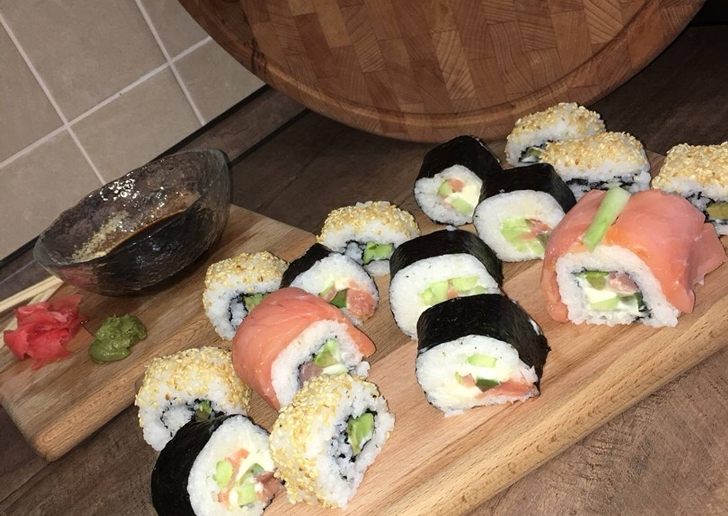 Вкусные суши дома рецепты с фото простые фото 52
