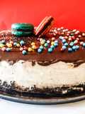 Τούρτα παγωτό Oreo με ganache