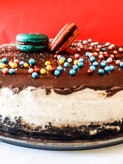 Φωτογραφία της συνταγής Τούρτα παγωτό Oreo με ganache