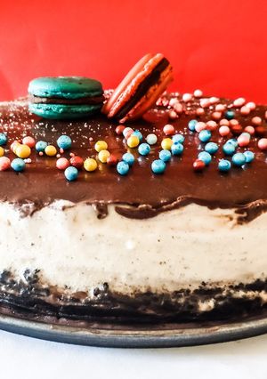 Φωτογραφία της συνταγής Τούρτα παγωτό Oreo με ganache