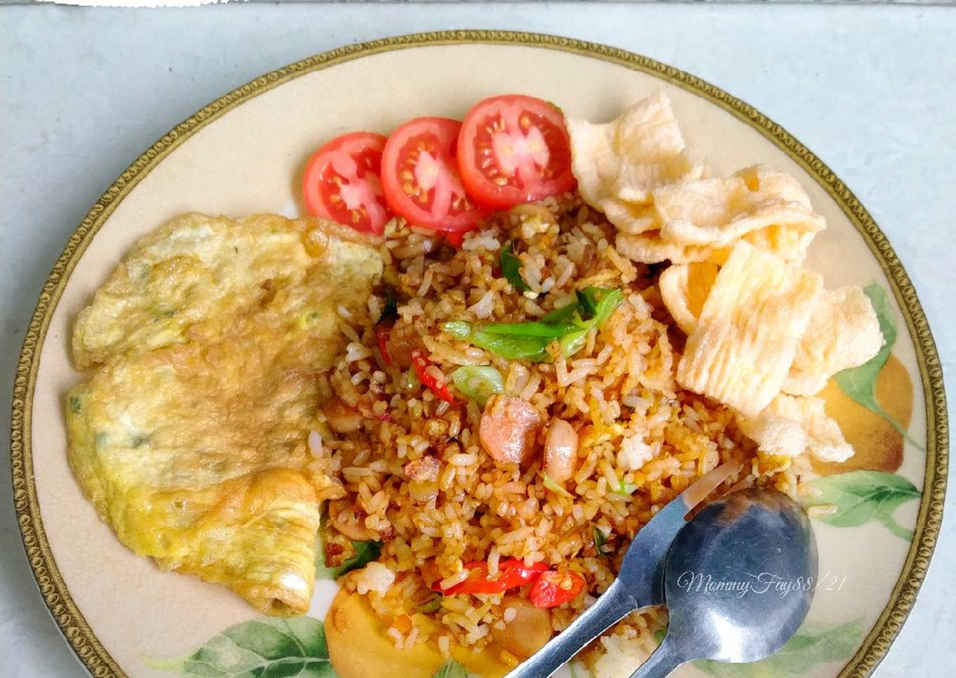 Nasi Goreng Saus Tiram