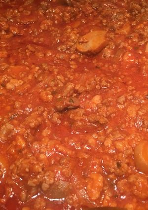 Una foto de Pasta al estilo 'mamá Reme'
