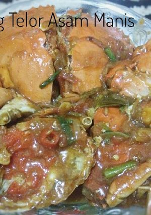 Foto resep Kepiting Ngendog Asam Manis Maknyuuuusss