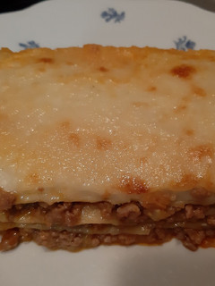 Una foto de Lasaña boloñesa