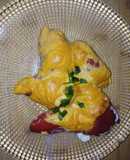 Pimientos rellenos de brandada de bacalao en Thermomix