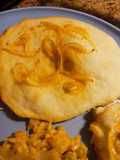 Roasted Onions on Flatbread