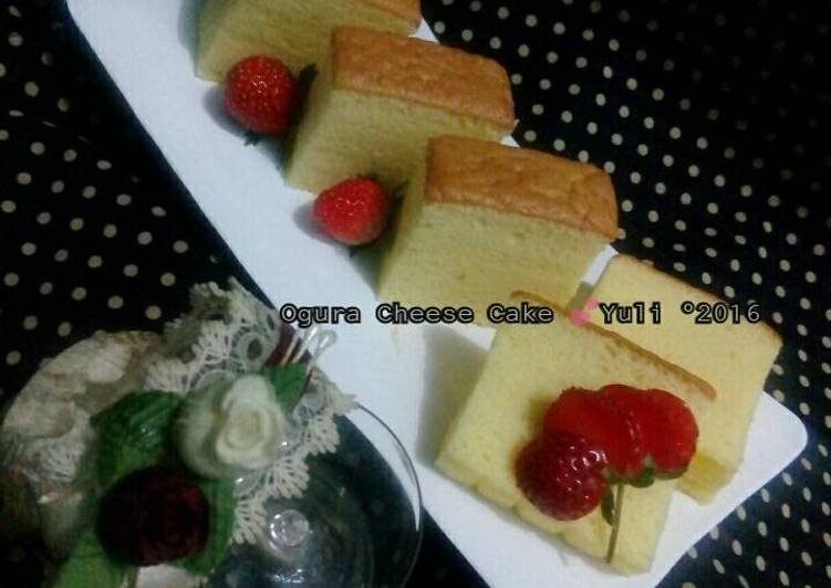 Resep Ogura Cheese Cake,, Lembuuutt bangeetzz😋 Anti Gagal