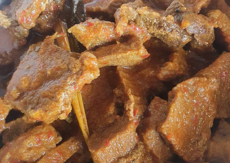 makanan Masak bali daging Jadi, Sempurna