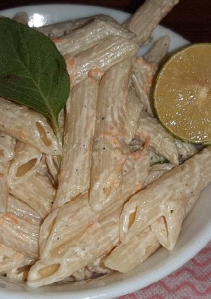 عکسی از دستور سالاد ماکارونی