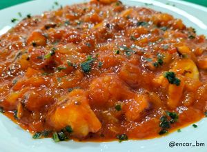 Foto principal de Pulpo en salsa semipicante
