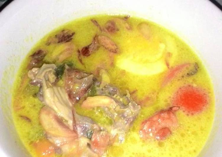 Resep Soto kuah kuning Anti Gagal