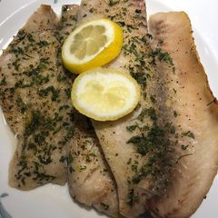 A picture of Easter Baked Tilapia 🐟.
