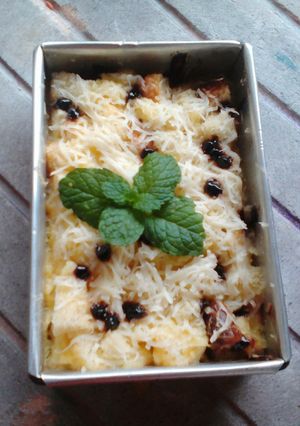 Foto resep Puding roti tawar di kukus
