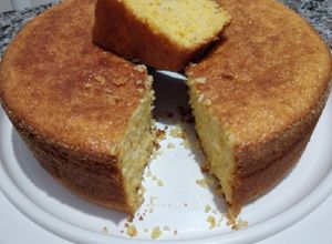 Foto de Bolo de flocão de milho