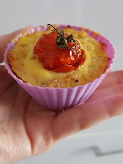 Фото Диетические мясные кексы.