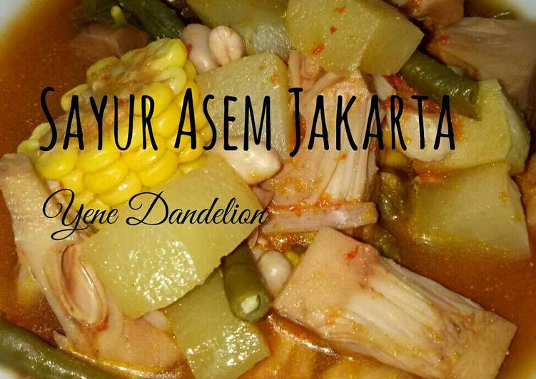 Langkah Mudah untuk Menyiapkan Sayur Asem Jakarta # Dandelion Anti Gagal