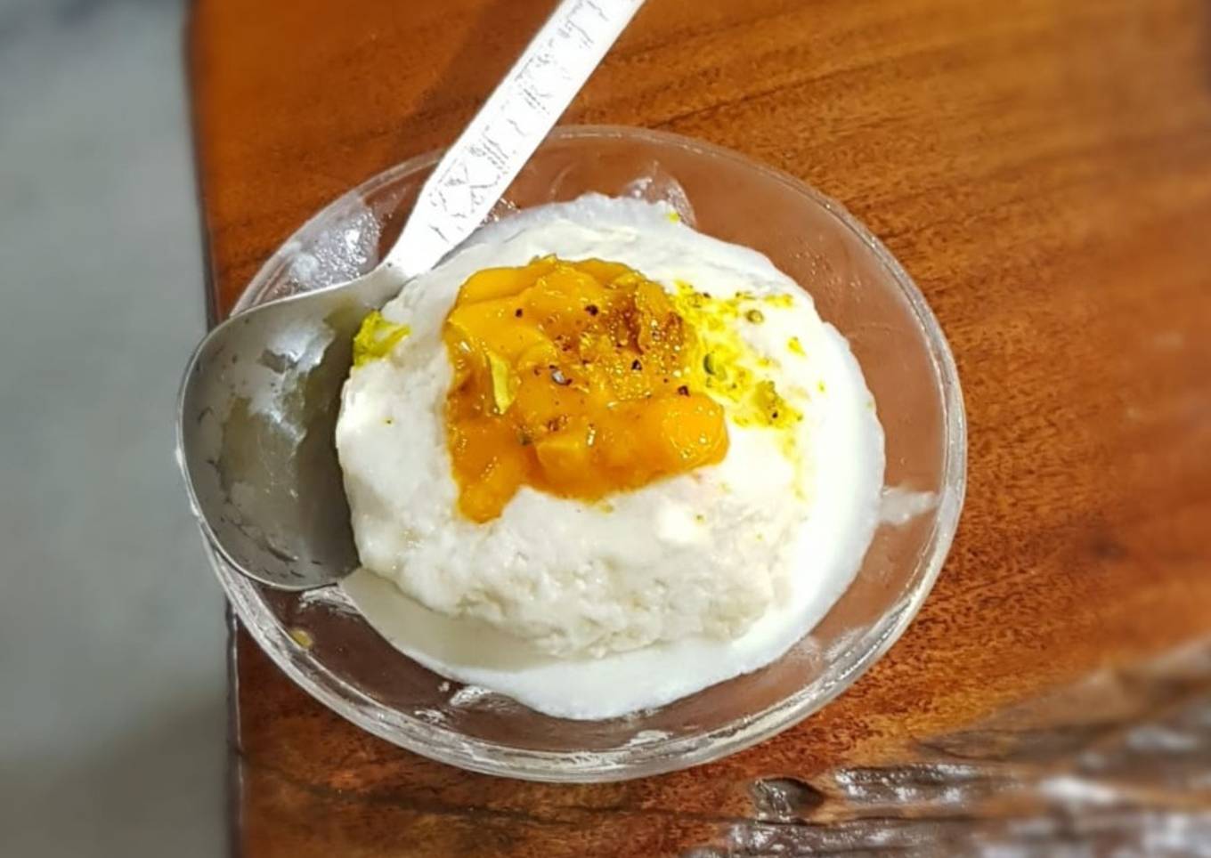 Mango bread rasmalai