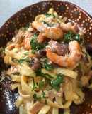 Fetuccini a la marinera