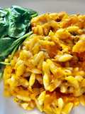 Roasted Butternut Squash, chilli and Stilton Orzotto with toasted Pine-nuts #mycookbook