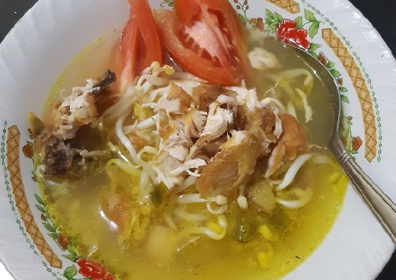 Soto Kuning Sederhana